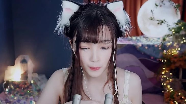 少寒Shine ASMR助眠视频在线播放:专业采耳触发音与白噪音放松