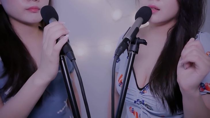 ASMR Twin深度呼吸耳语视频在线播放:沉浸式无对话助眠体验