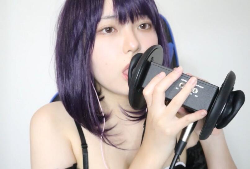 千岁堇ASMR 【支援者限定】メイド下着顔出し耳舐め動画