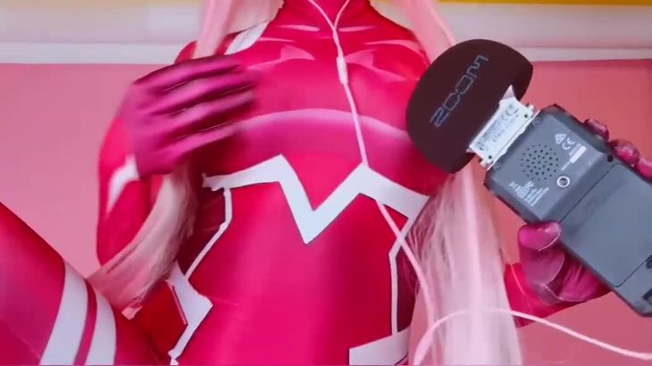 MissWarmJ Zero Two Cosplay ASMR视频在线播放 - 沉浸式助眠体验