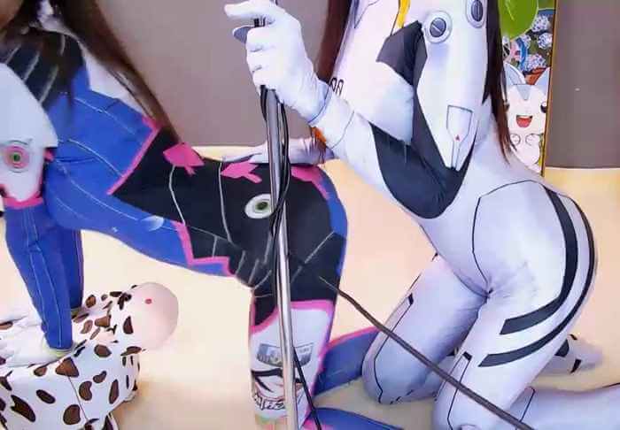苏苏和睿睿双人asmr 飞机福利